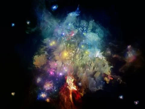 Reality of Dream Space Stock-Illustration