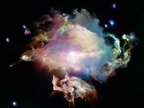 Reality of Dream Space Illustrazione stock