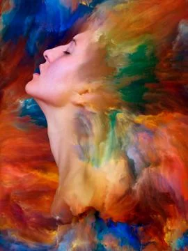 Reality of Inner World Illustrazione stock