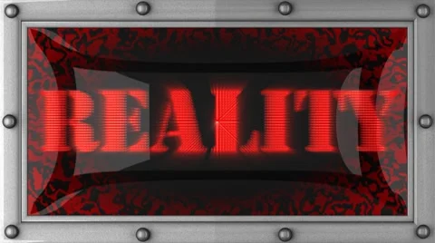 Reality on led 動画素材 8730322