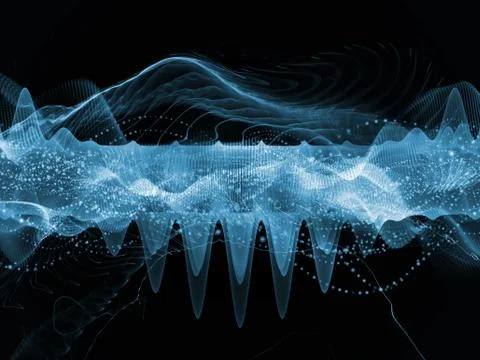 Reality of Light Wave イラスト素材