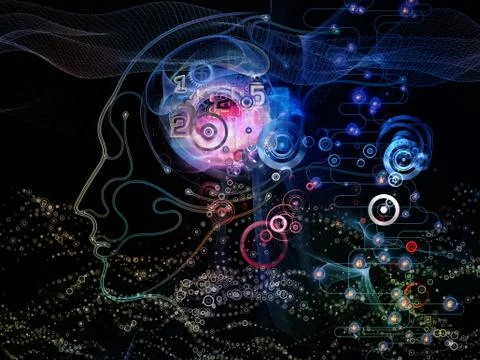 Reality of Machine Consciousness Illustrazione stock