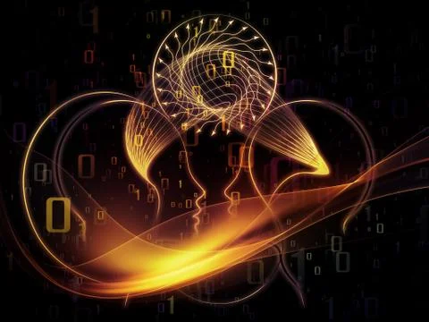 Reality of New Self Stockillustratie