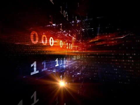 Reality of Numbers 스톡 일러스트