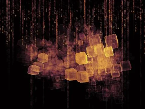 Reality of Numbers 스톡 일러스트