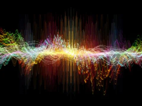 Reality of Oscillation Stock Illustration