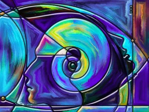 Reality of Perception Illustrazione stock