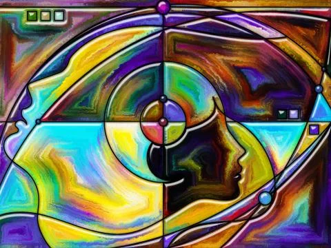 Reality of Perception Stock Illustration