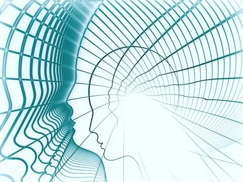 Reality of Soul Geometry Illustrazione stock