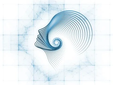 Reality of Soul Geometry Stock Illustration