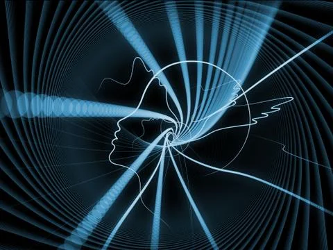 Reality of Soul Geometry Stock Illustration