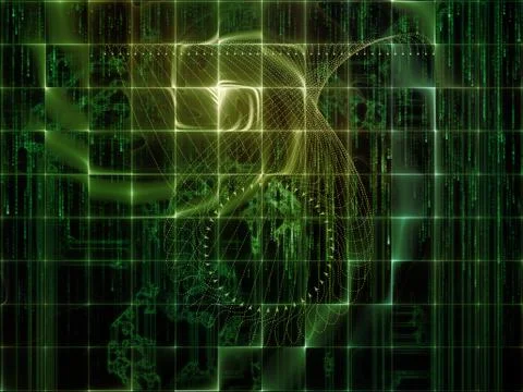 Reality of Technology Links 스톡 일러스트