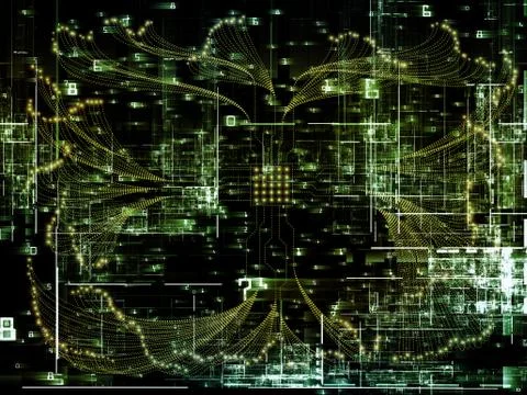 Reality of Technology Links Ilustración de archivo