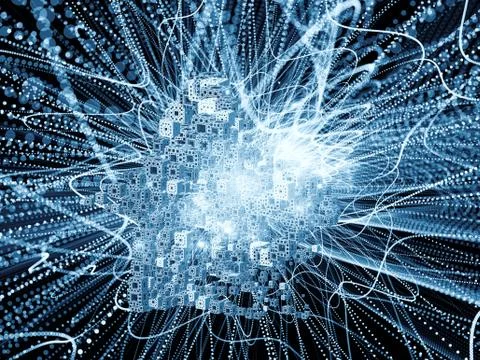 Reality of Wave Particle 스톡 일러스트