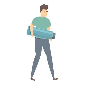Realization energy icon cartoon vector. Business success 스톡 일러스트