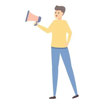 Realization marketing icon cartoon vector. Business market Stock Illustration