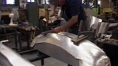 A really unique original archive video made in Newport Pagnell Vidéo 137294769