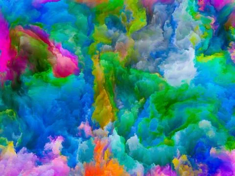 Realms of Colors Stock Illustration