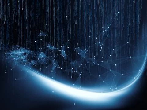 Realms of Computing Stock Illustration