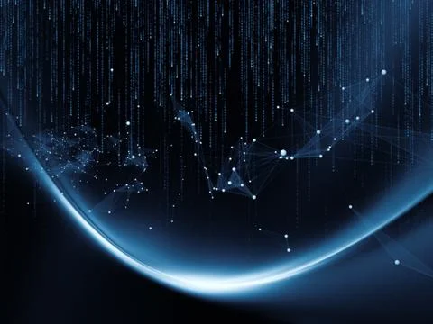 Realms of Computing Stock Illustration