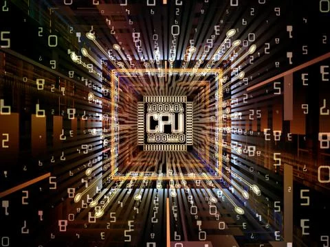 Realms of Digital Processor イラスト素材