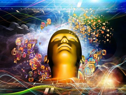 Realms of Digital Science Stock-Illustration