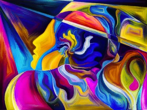 Realms of Division Stockillustratie