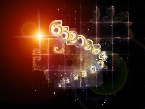 Realms of Geometry Stock Illustration