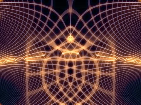 Realms of Grid Lines Stockillustratie