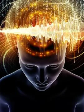 Realms of Human Mind Illustrazione stock