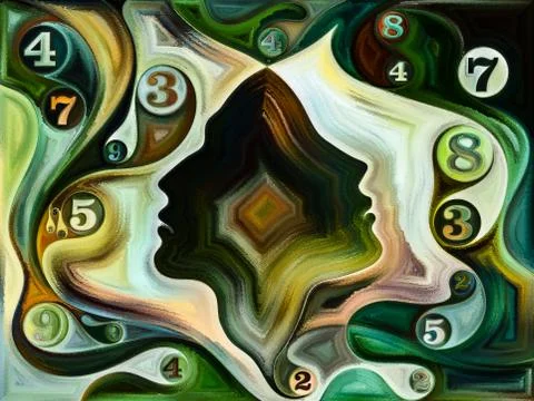 Realms of Inner Colors Stock Illustration