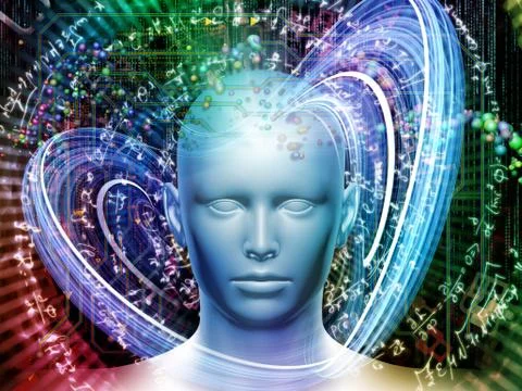 Realms of Math Thinking 스톡 일러스트