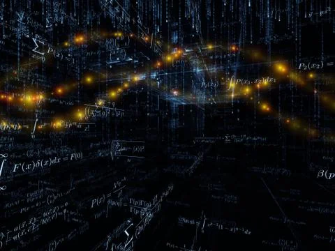 Realms of Mathematics 스톡 일러스트