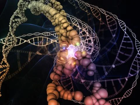 Realms of Microcosm Stock Illustration