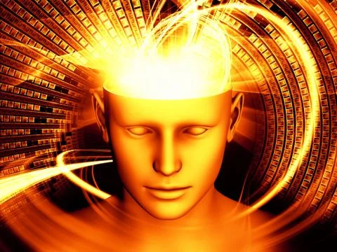 Realms of the Mind Stock Illustration