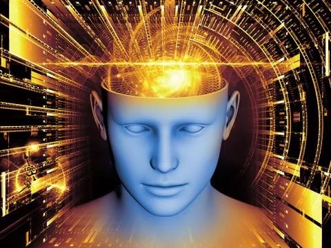 Realms of the Mind Stock Illustration
