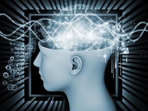 Realms of the Mind Stock Illustration