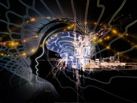 Realms of the Mind Stock Illustration