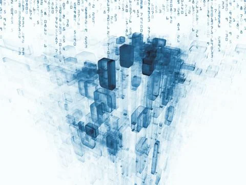 Realms of Numbers Stockillustratie