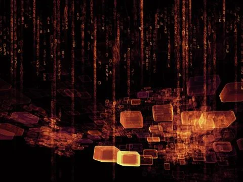 Realms of Numbers Stock Illustration