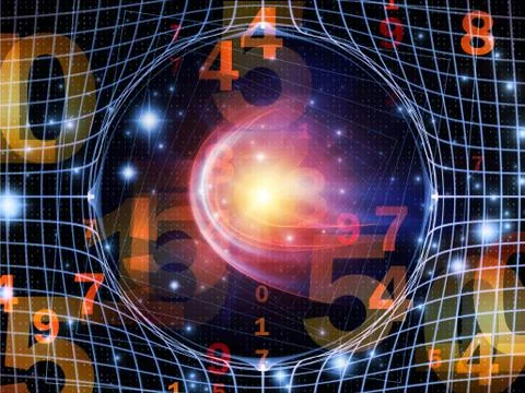 Realms of Numbers Stockillustratie