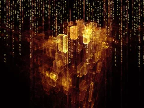 Realms of Numbers 스톡 일러스트