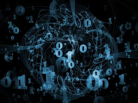 Realms of Numbers Stock Illustration