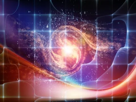 Realms of Numbers Stock Illustration