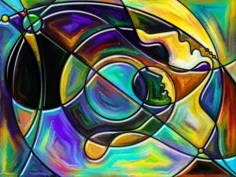 Realms of Perception Stock Illustration