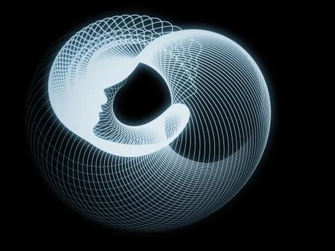 Realms of Soul Geometry Stock Illustration