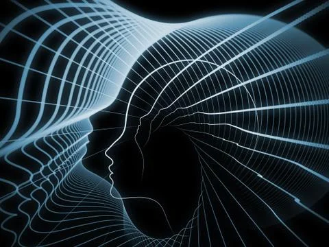 Realms of Soul Geometry Illustrazione stock