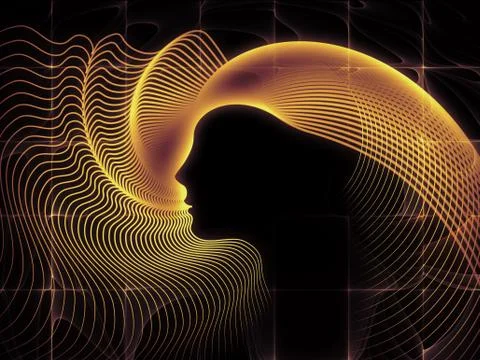 Realms of Soul Geometry Illustrazione stock