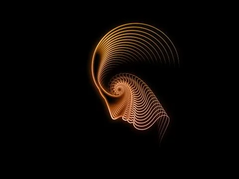 Realms of Soul Geometry Stock Illustration