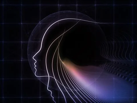 Realms of Soul Geometry Stock Illustration